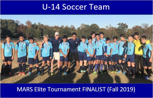 Hope Soccer Ministries U14 Tournament Finalists.