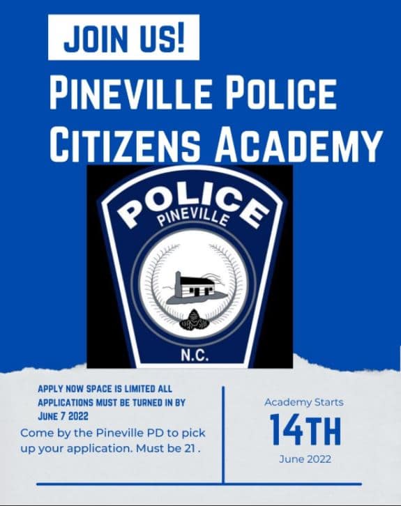 Pineville Police offers 5 week course for citizens. 