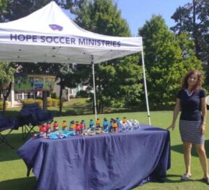 Hope Soccer at Pineville Chamber Golf Tournament. 