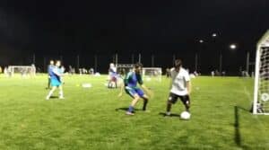 U13 Hope Soccer team practicing at 6:30pm. 